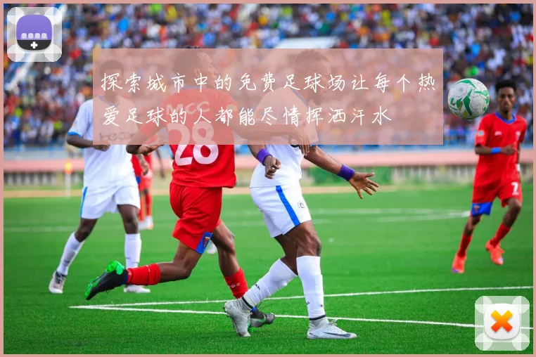 探索城市中的免费足球场让每个热爱足球的人都能尽情挥洒汗水